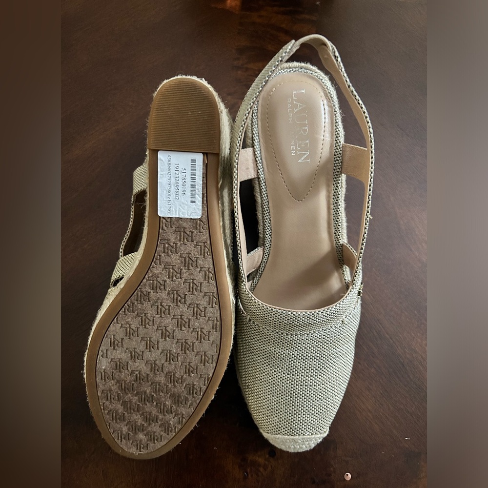 Ralph Lauren wedges size 10